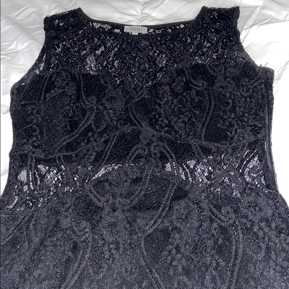 Black Tobi Bodycon Crochet Dress - Picture 2 of 3